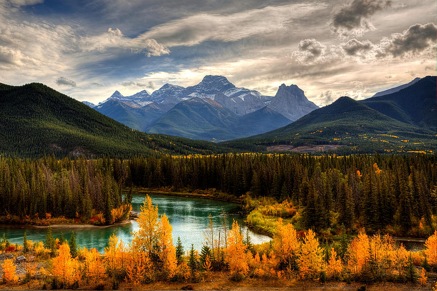 A Touch Of Bow Valley Gold Photograph