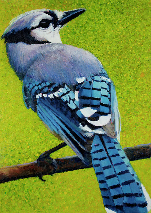 A Touch of Jay Painting by Lorraine McMillan