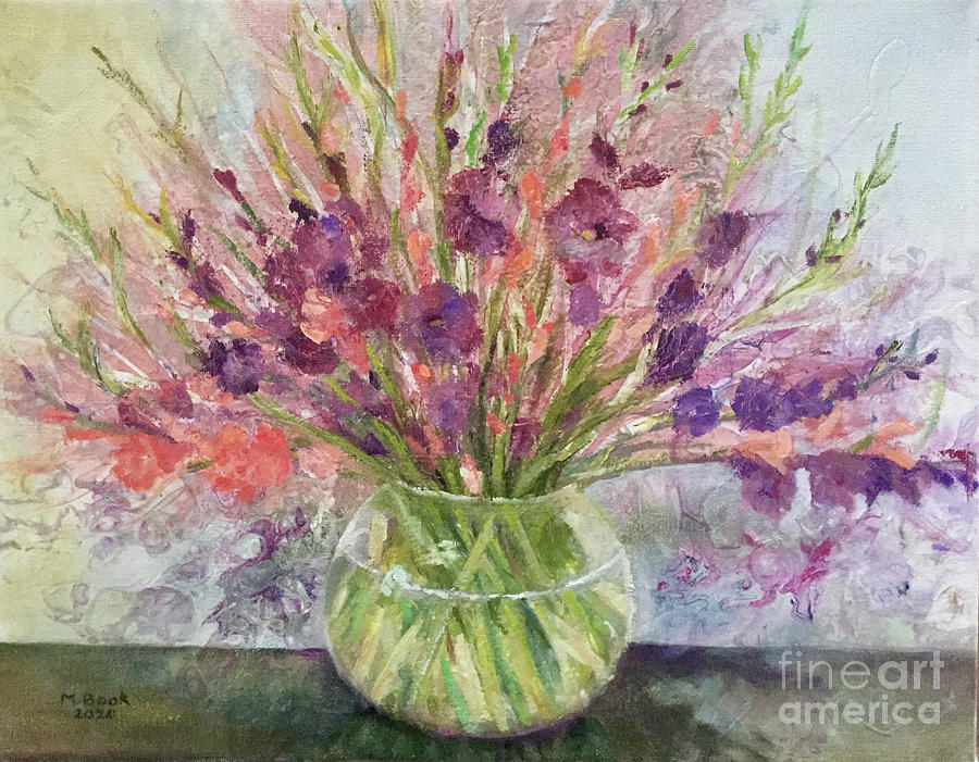 A Touch of Panache Painting by Marlene Book