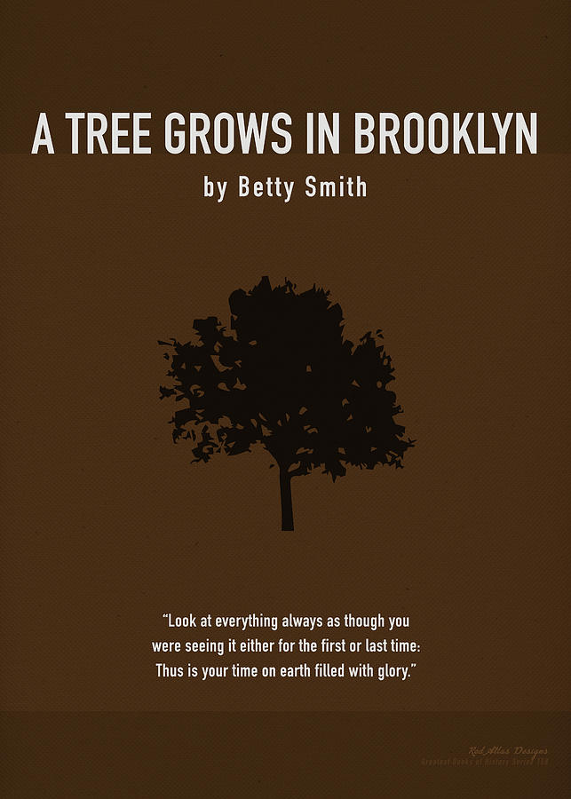 A Tree Grows in Brooklyn by Betty Smith Greatest Books Ever Art Print ...