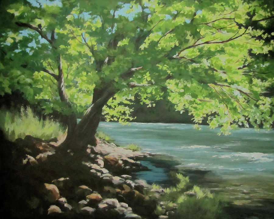 A Trees Life Painting by Karen Ilari