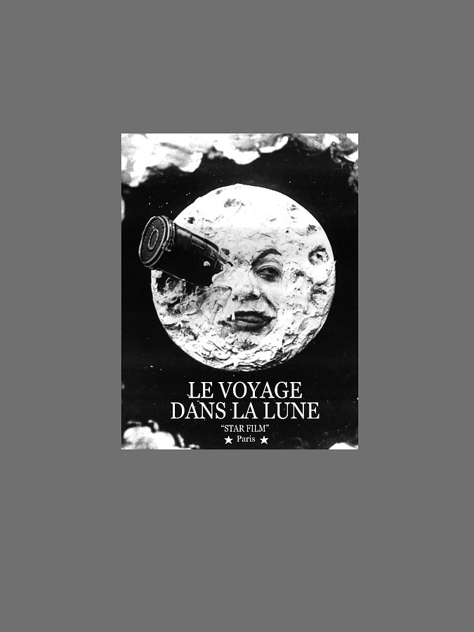 A Trip To The Moon Le Voyage Dans La Lune Painting By Marco Dubay 