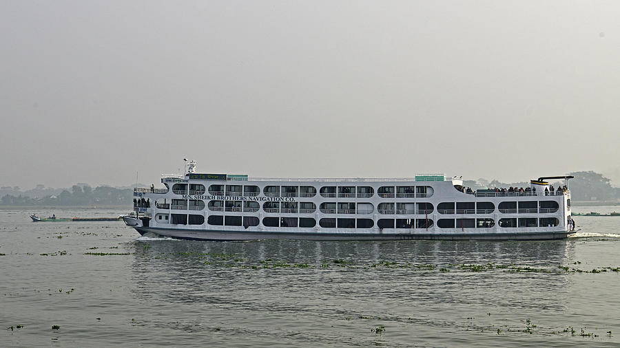 A Typical Passenger Boat - Bangladesh Photograph by Amazing Action Photo Video