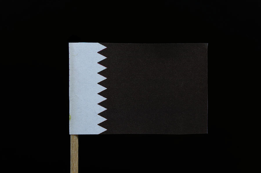 Flag of Qatar Photograph by Vaclav Sonnek