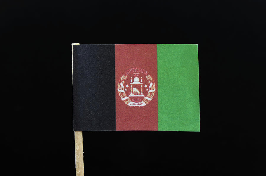 Flag of Afghanistan Photograph by Vaclav Sonnek