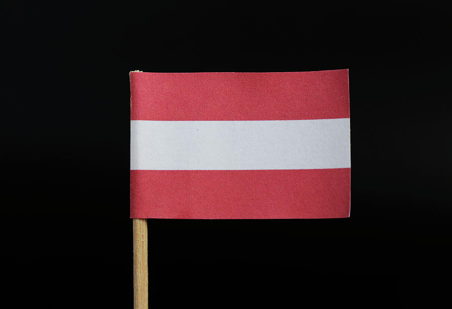 Flag of Austria Photograph by Vaclav Sonnek