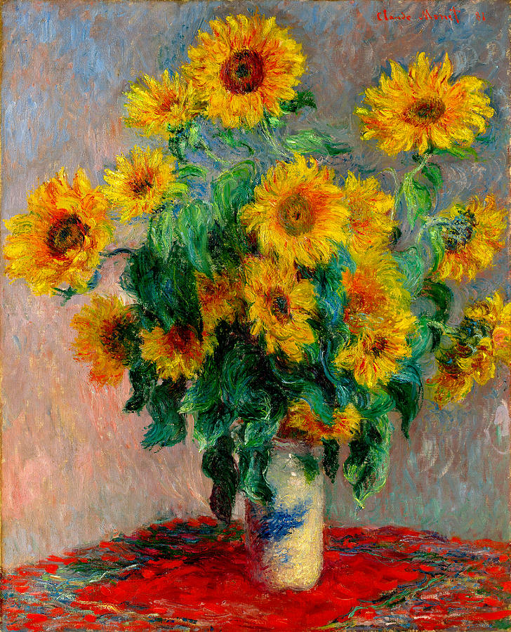 Sunflower Backpack Vincent Van Gogh Yellow Sunflowers -  Norway