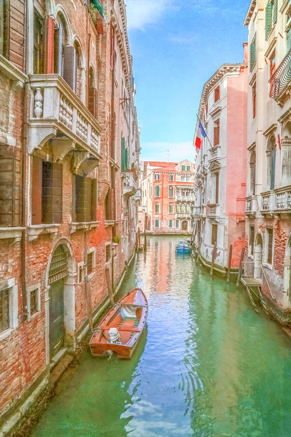 A Venetian Canal Photograph by Brooke T Ryan