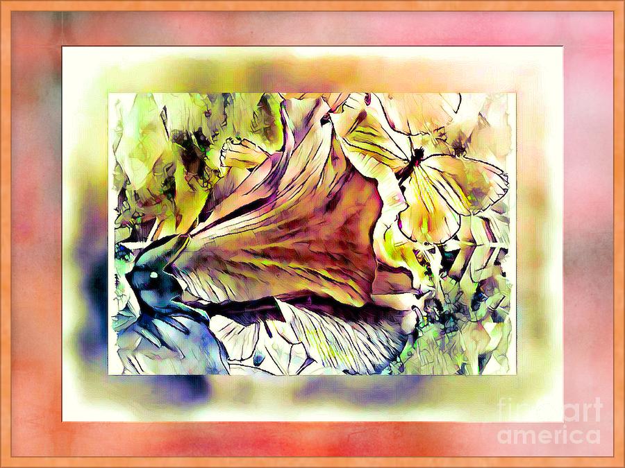 Abstract Mixed Media - A Version Of Blessings by Debra Lynch Abstract Mixed Media - A Version Of Blessings by Debra Lynch