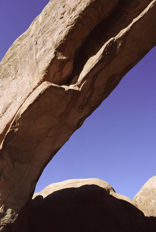 A Vertical Detail Of A Southwestern Redrock Arch Photograph by Photodisc