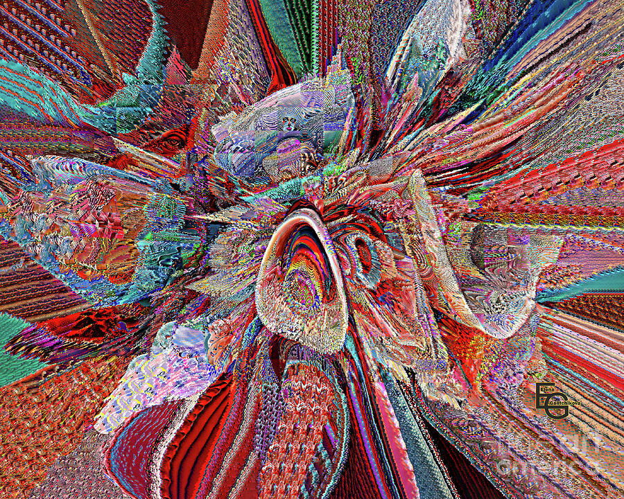 A vibrant explosion of colors and shapes.A swirling, energetic chaos. Digital Art by Elena Gantchikova A vibrant explosion of colors and shapes.A swirling, energetic chaos. Digital Art by Elena Gantchikova