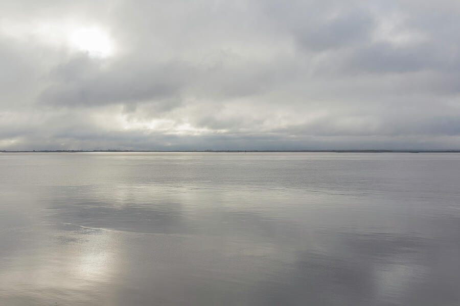 A view across the Humber Estuary Photograph by Stuart Allen