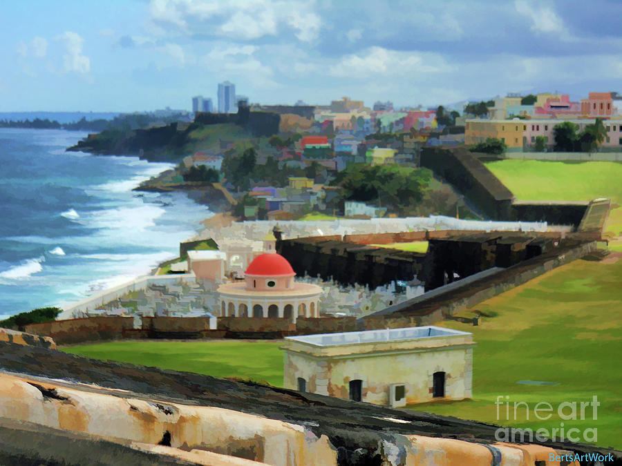 A View from Old San Juan Photograph by Roberta Byram
