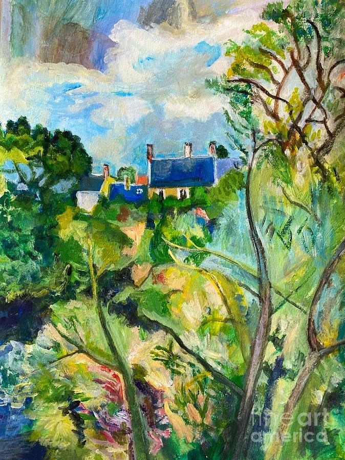 A View from my Room after Suzanne Valadon Painting by Jamie Derr