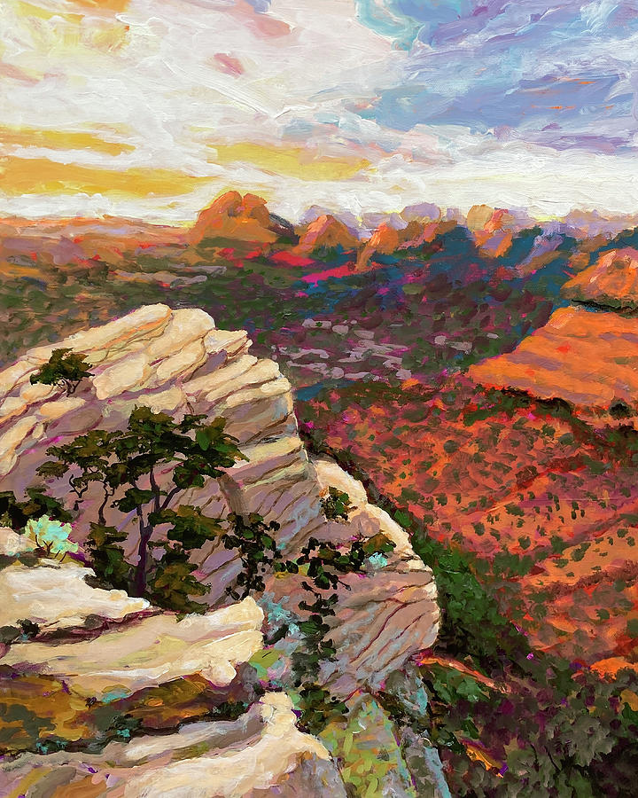 A View In Sedona Arizona Painting