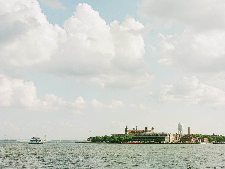 A View Of Ellis Island From Liberty State Park Nj Photograph By Tanya Isaeva