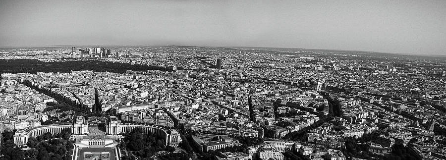A view of France from the tower Photograph by Jim Feldman