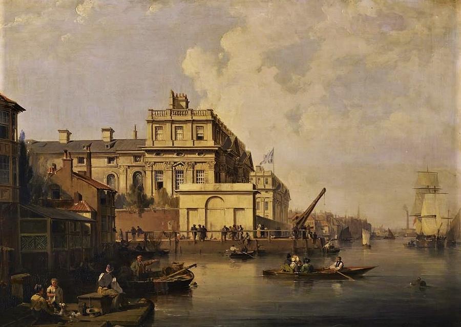 A View of Greenwich Painting by George Chambers - Fine Art America