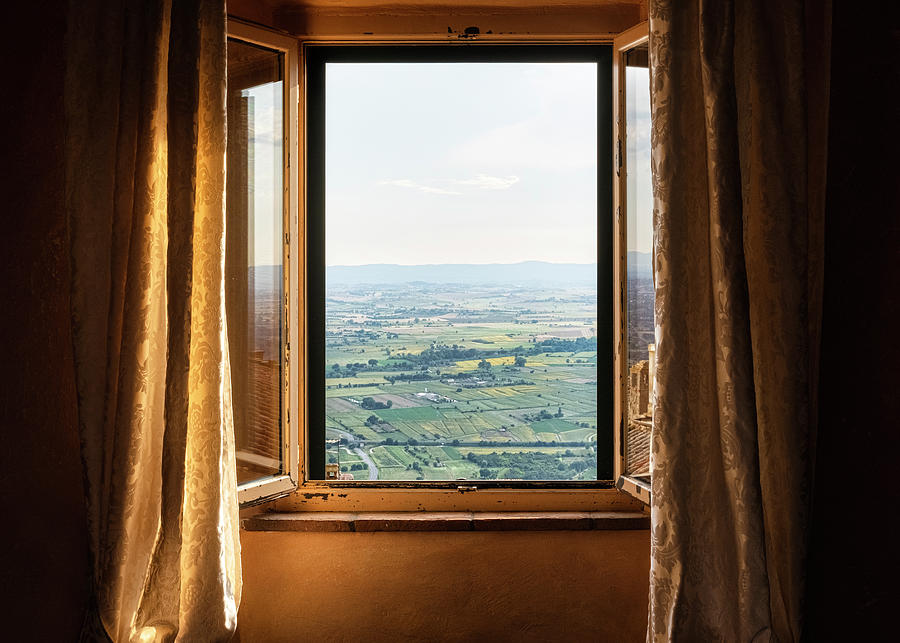 A View of Tuscany Photograph by Matt Hammerstein