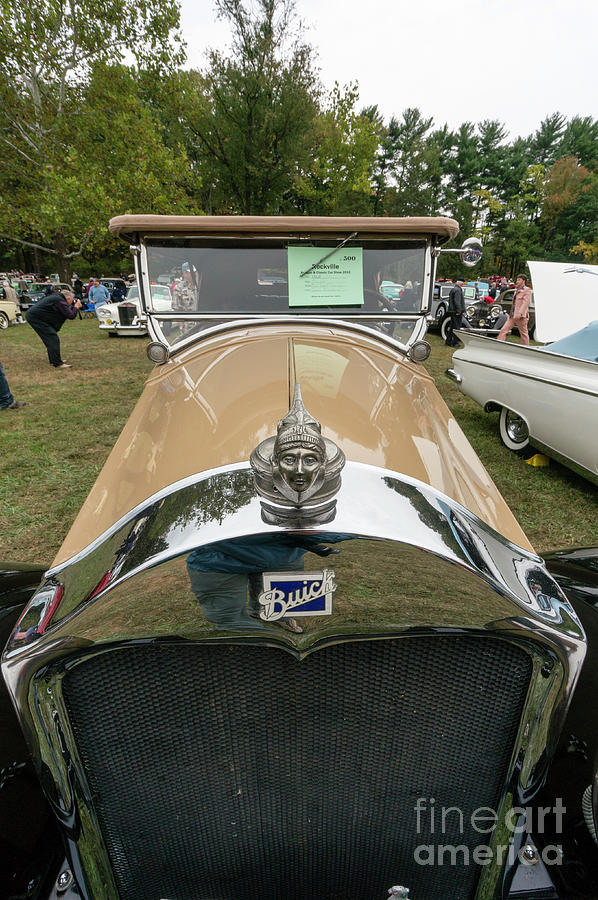 A vintage Buick Sport Touring convertible at an antique car show Photograph by William Kuta