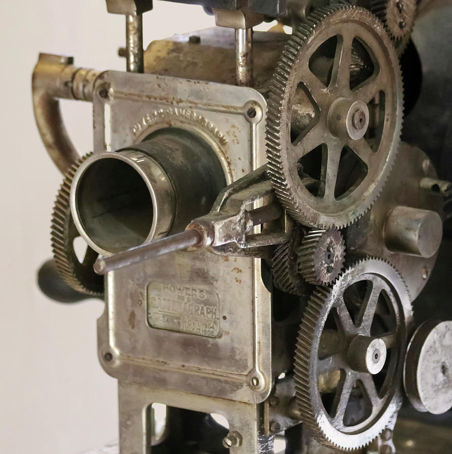 A Vintage Powers Cameragraph Movie Projector, 1904-1908 Photograph