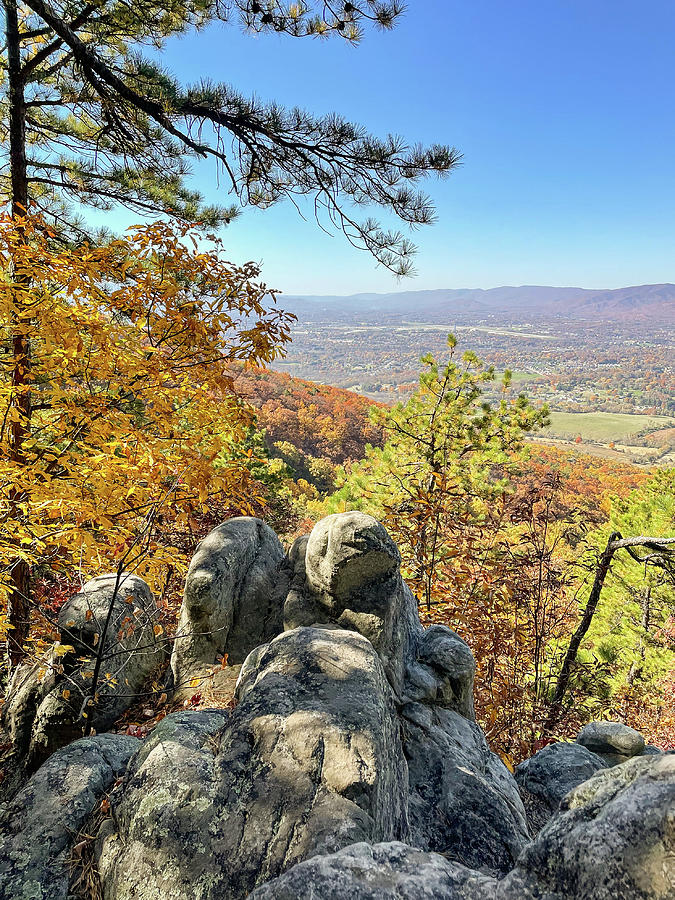 A Virginia Mountain Fall  001 Photograph
