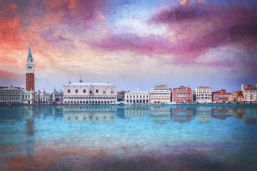 A Vision of Venice Italy Reflected Photograph by Carol Japp