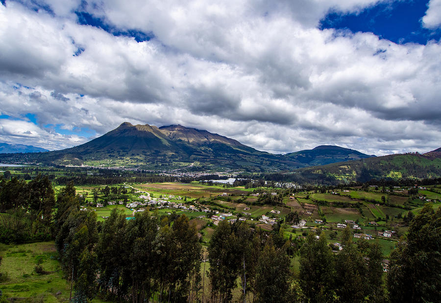 A Volcano in the Highlands of Ecuador Photograph by L Bosco