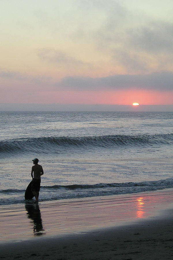 A Wake At Sunset Photograph by Jennifer Kane Webb
