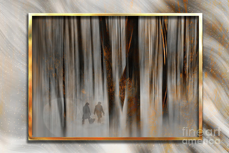 A Walk in the Forest Digital Art by Edmund Nagele FRPS