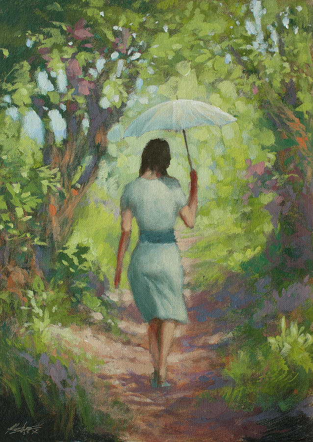 A walk in the Sun Painting by John Silver