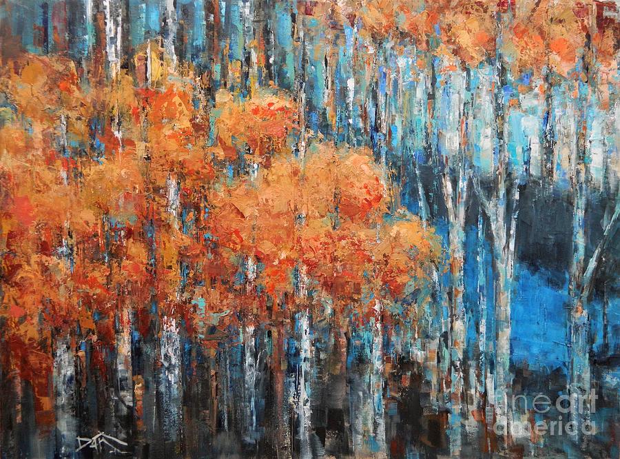 A Walk In The Woods Painting by Dan Campbell