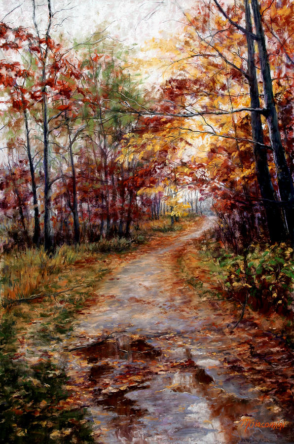 A Walk To Remember Painting by Mary Giacomini