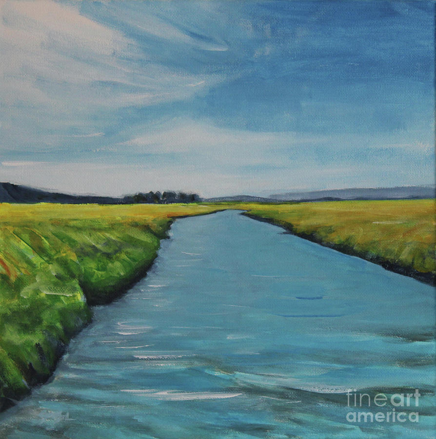 A Wander Into Tranquillity Painting by Jane See