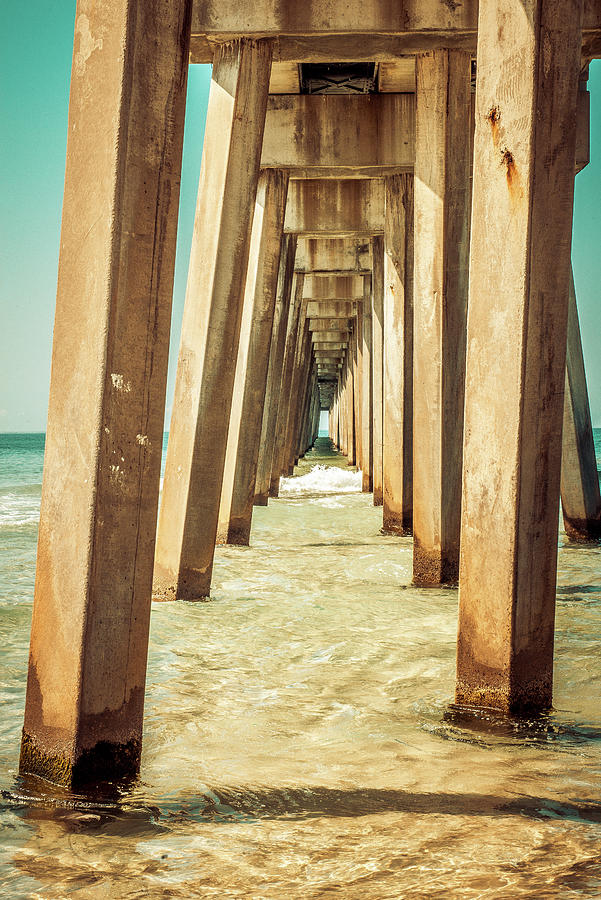 A Warm Pier In Panama City Photograph