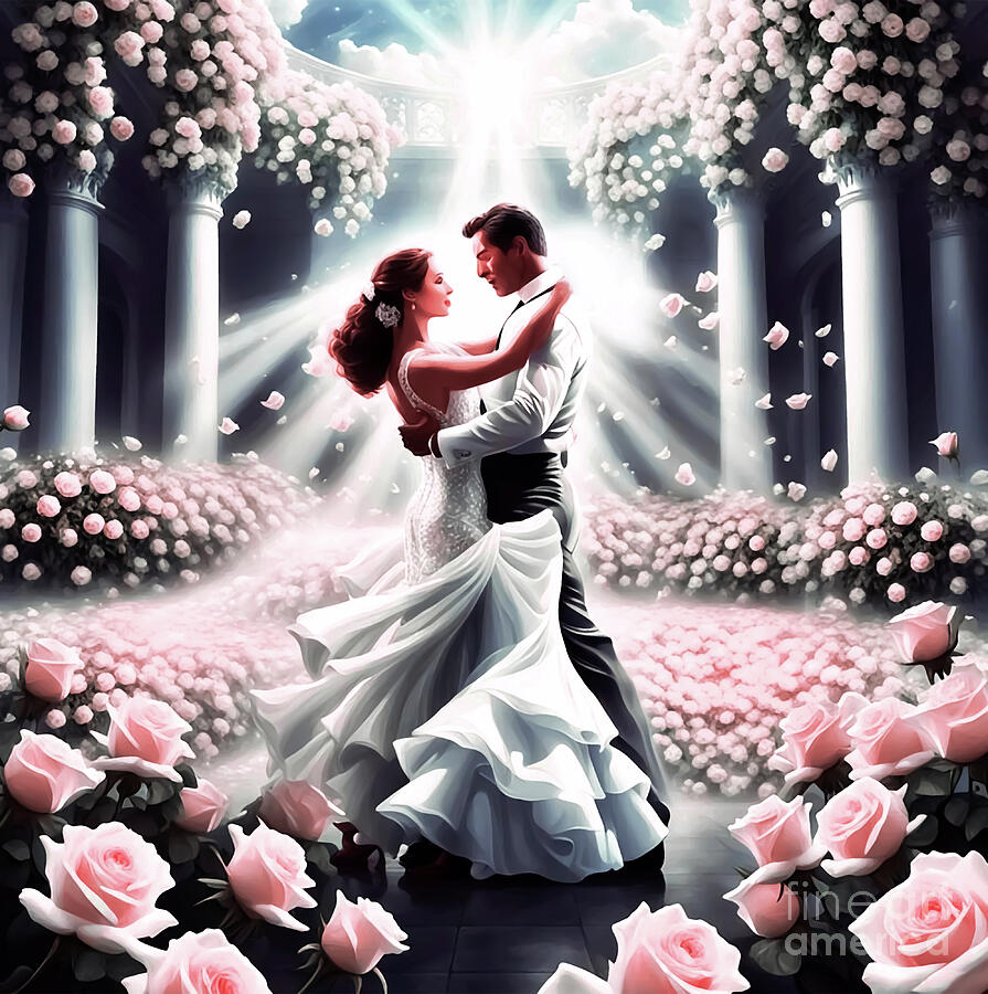 A Wedding Dance Digital Art by Eddie Eastwood