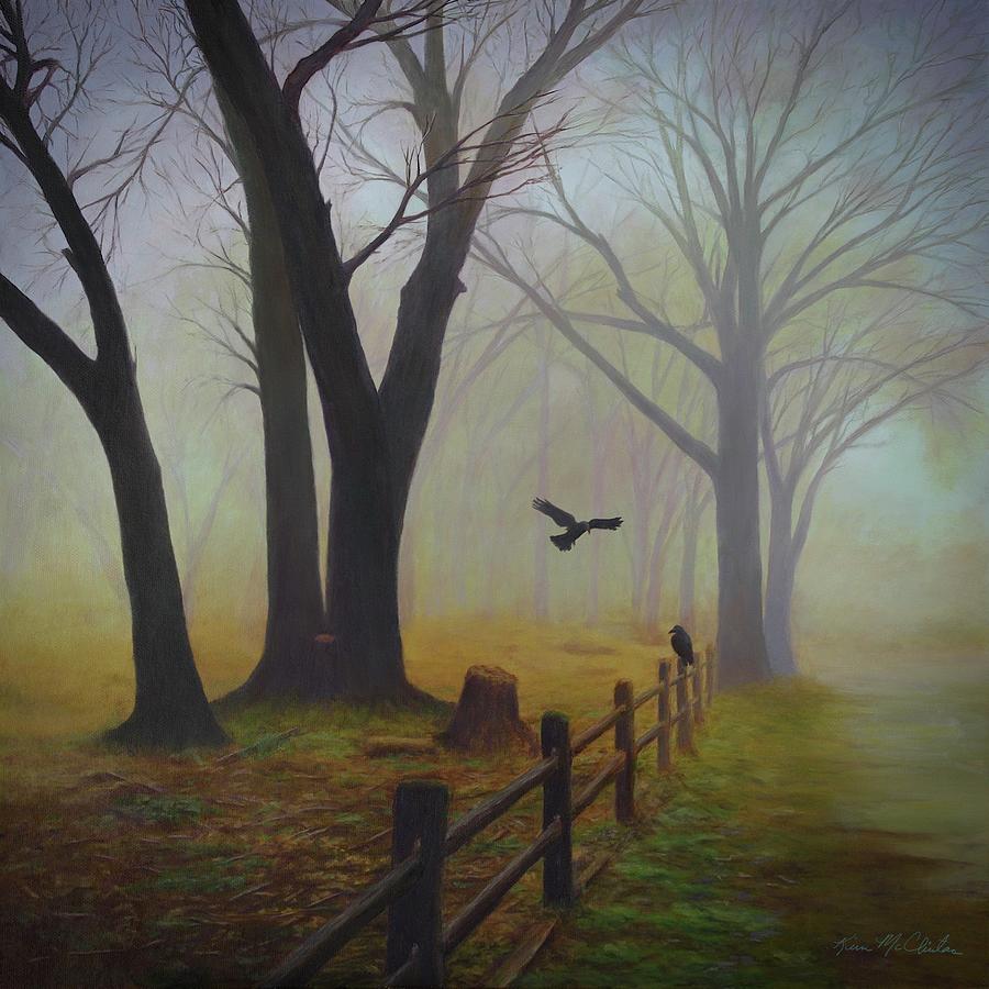 A Whisper of Wings Painting by Kim McClinton