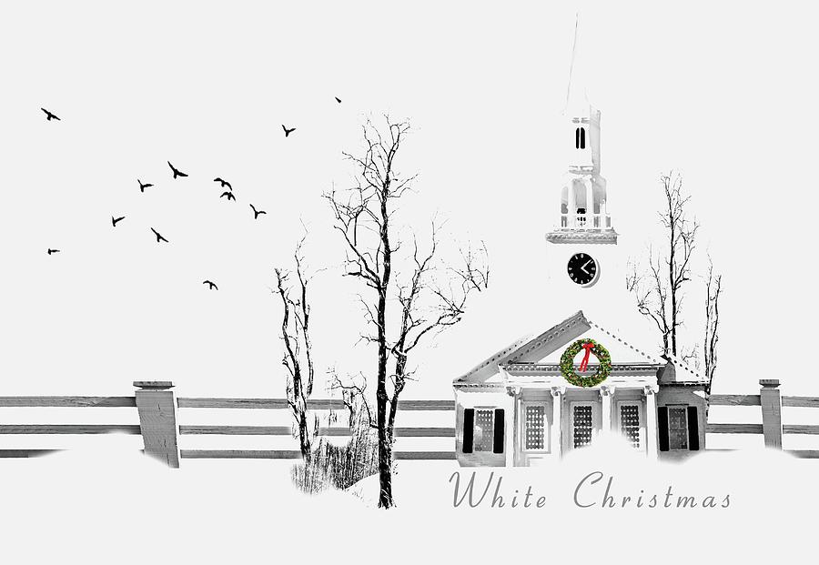 A White Christmas Photograph by Diana Angstadt