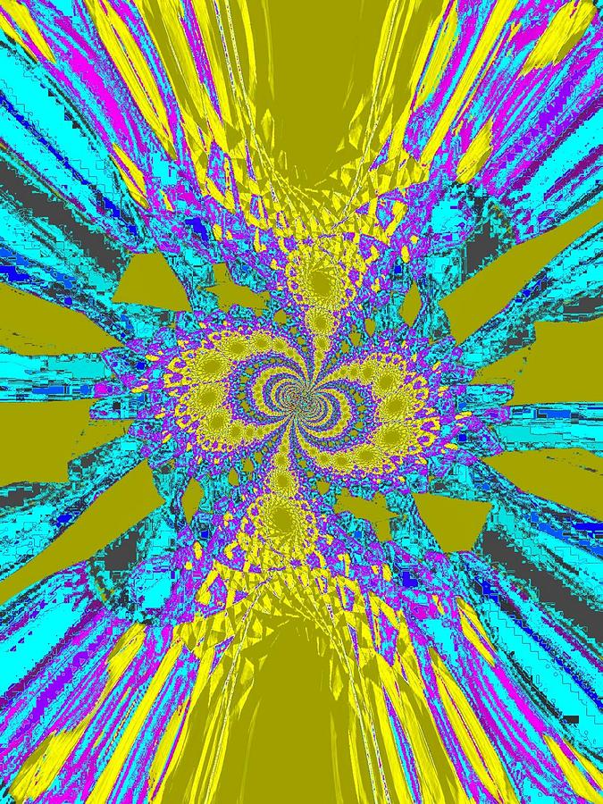A Wildflower Spinning In The Wind 6 Digital Art