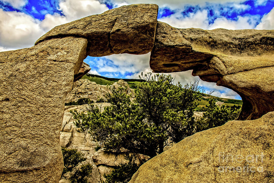 A Window Arch View Photograph by Robert Bales