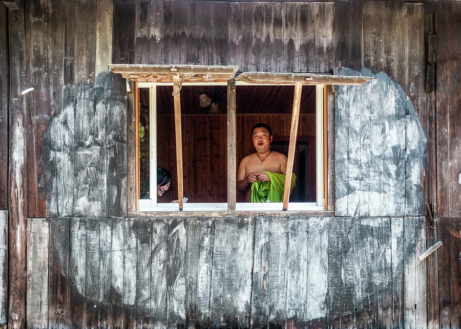 A Window into Wuzhen Photograph by Benoit Bruchez