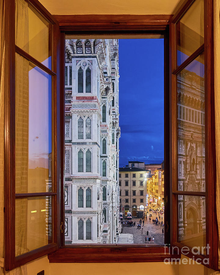 A Window On Florence Photograph by Neil Maclachlan