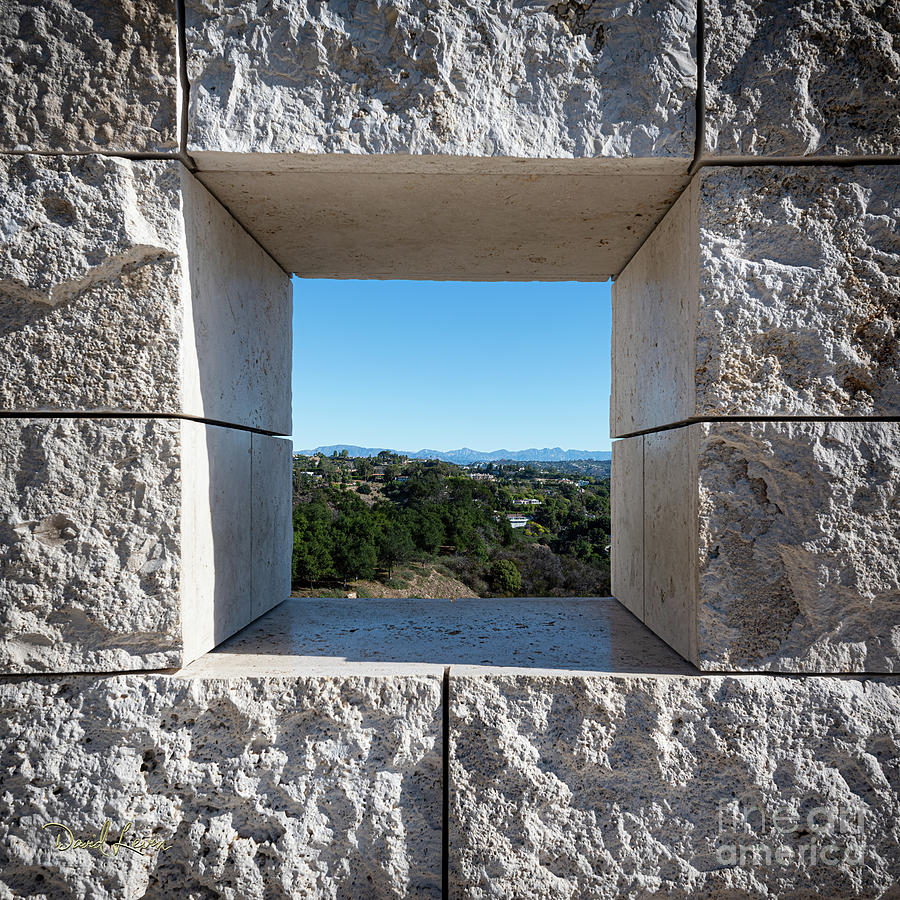 A Window on Los Angeles from Afar Photograph by David Levin