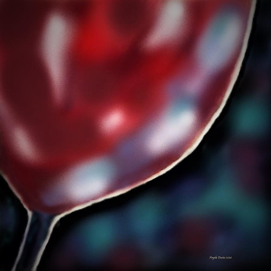 A Wine Tasting Digital Art by Angela Davies