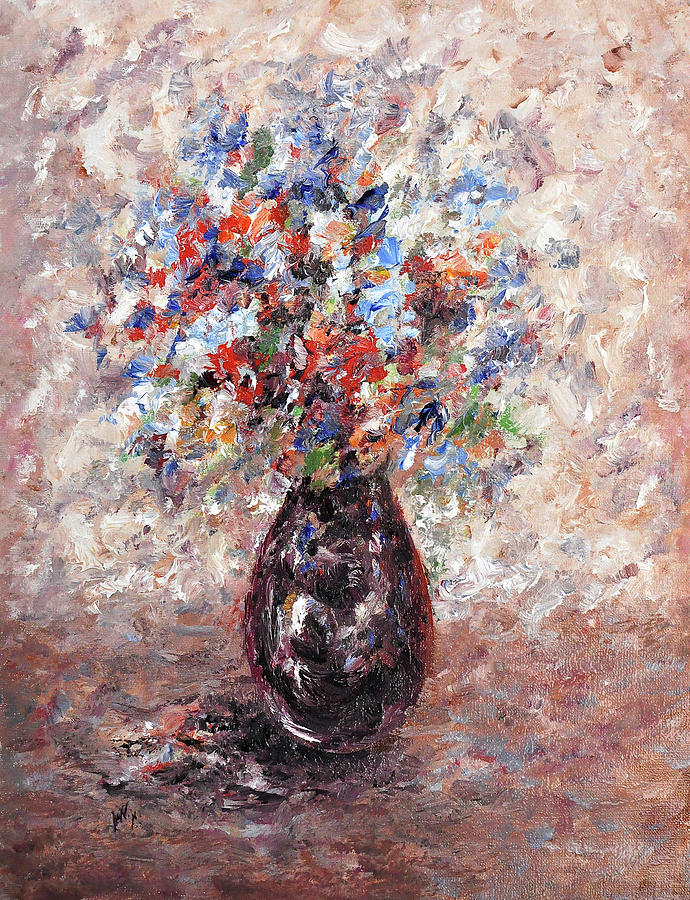 A Winter Bouquet Painting by William Russell Nowicki
