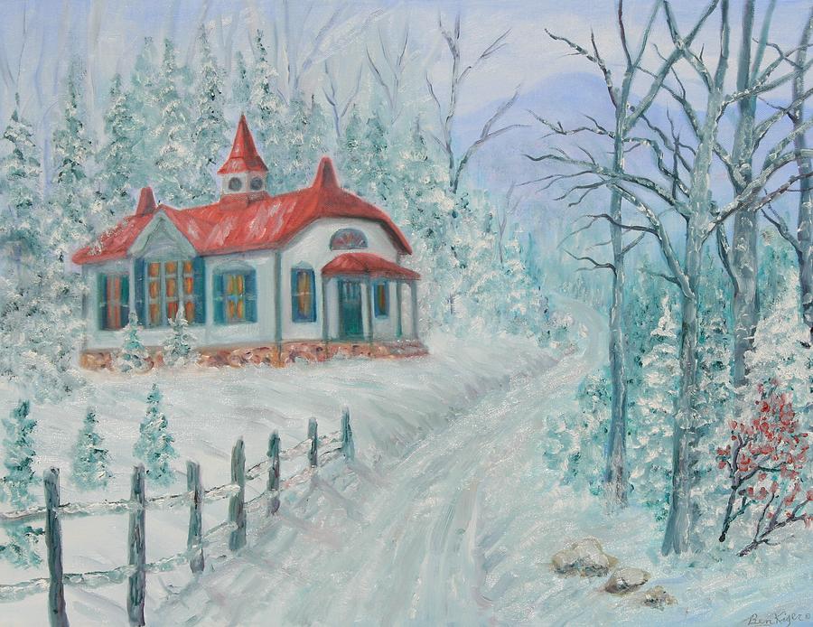 A Winters Day Painting by Ben Kiger