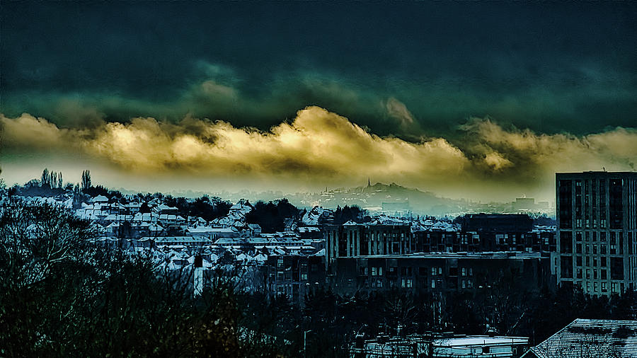 A Winters view - Harrow on the Hill Photograph by Christopher Maxum