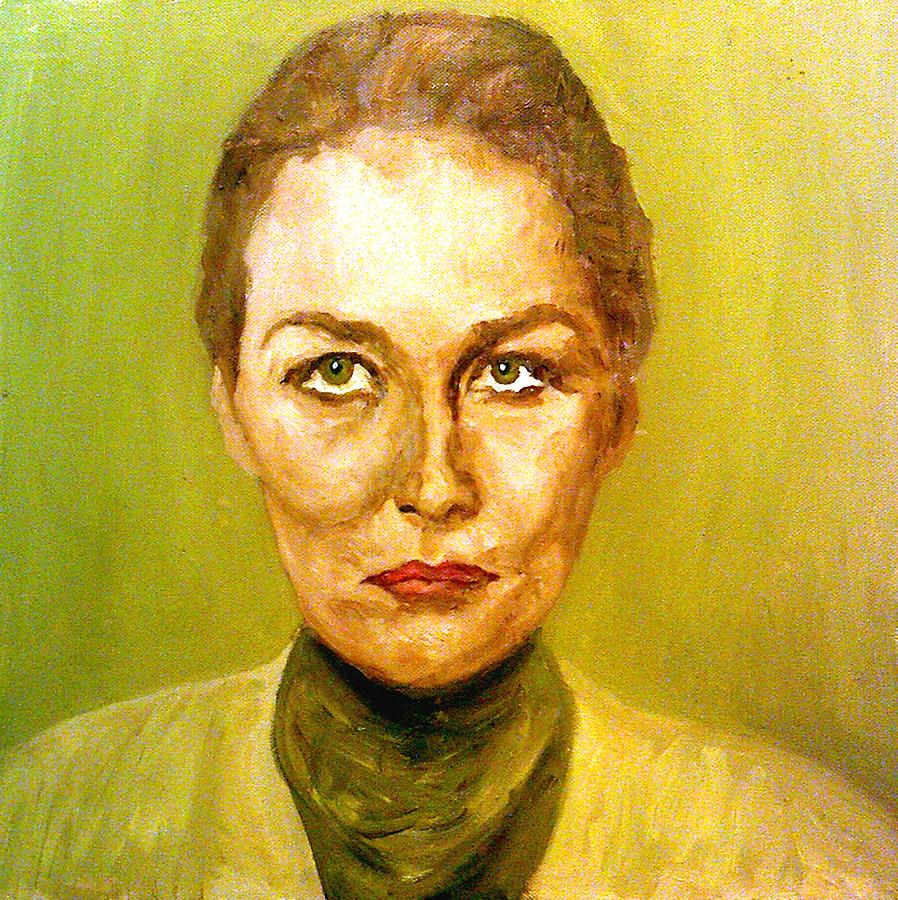 Faye Dunaway Painting by Peter Gartner - Fine Art America