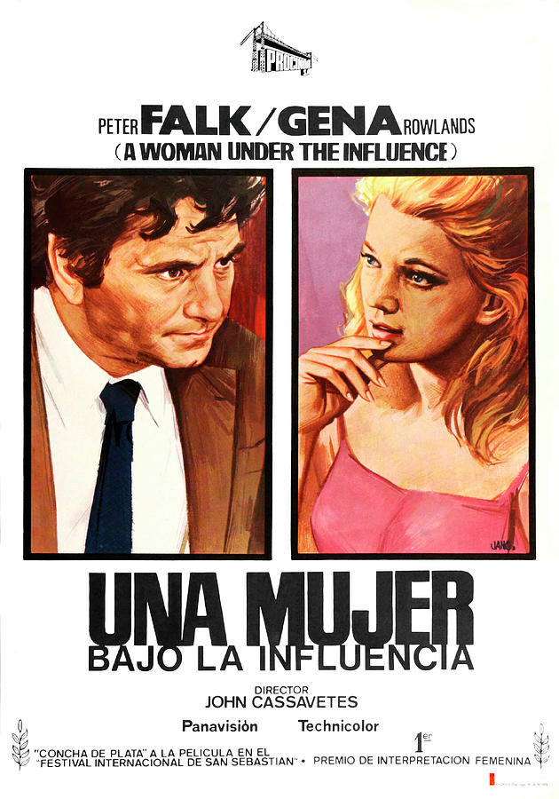 A Woman Under the Influence, 1974 - art by Jano Mixed Media by Movie World Posters