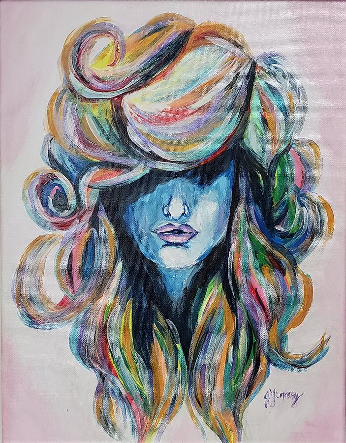 A Woman's Hair is Her Glory Painting by Jennifer Emery - Fine Art America